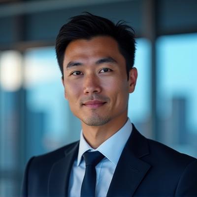 Professional headshot of David Kim, Chief Market Strategist at Remittix Ledger Group.