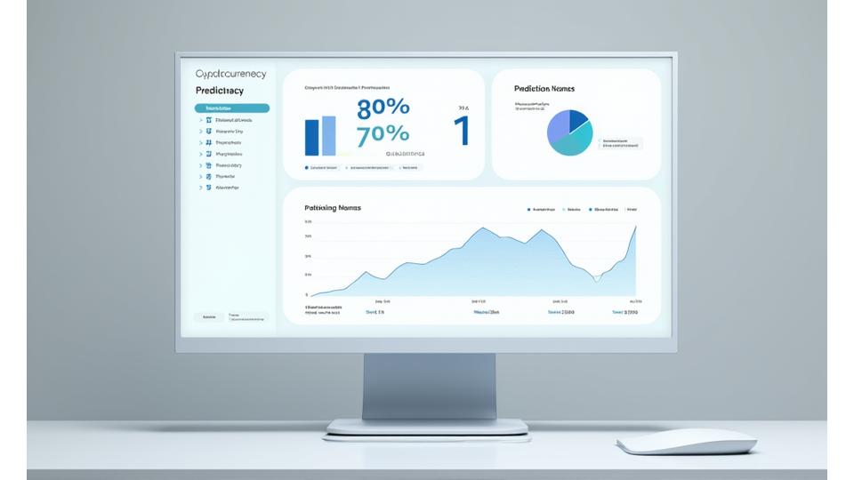 Dashboard displaying real-time AI prediction accuracy metrics and charts
