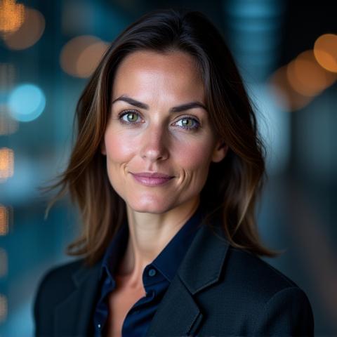 Portrait of Sarah Jenkins, a smart contract security expert.