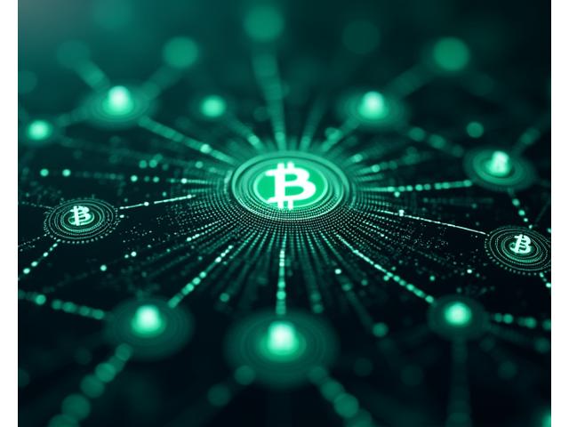 Cover of an AI in crypto report with neural network illustrations.