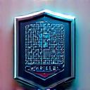 HIPAA Compliant Badge (for data privacy concept)