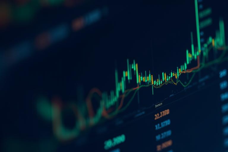 Complex financial dashboard displaying crypto portfolio performance analysis with various charts, benchmarks, and attribution details
